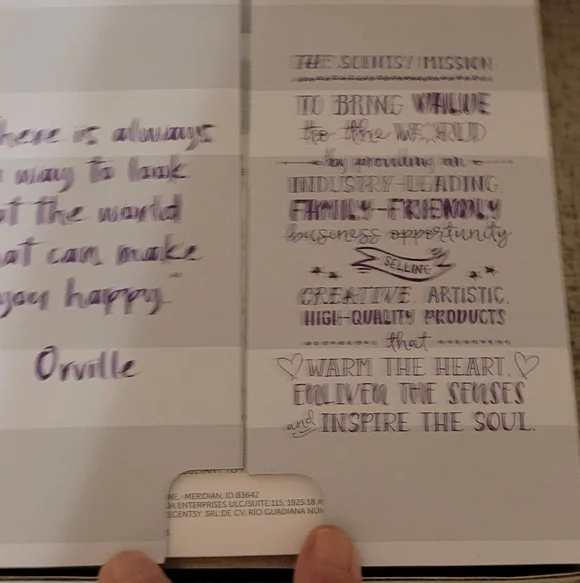 Scentsy Dream Dream Big Pink & Gold - New In Box with 2 Wax Sets - Picture 5 of 11